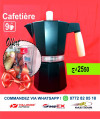 Cafetière moka Express  / presse à café / فنجان قهوة مهداة / tasse à café offerte /  9 tasses / Sdi 