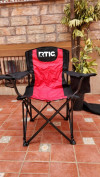 RTIC chaise de camping professionnelle pliante avec porte-boissons refroidissant et sac isotherme