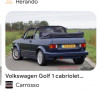 Volkswagen Golf 1 1989 Cabriolet