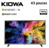 Tv Kiowa 43 pouce Smart Android 