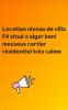 Location Niveau De Villa F4 Alger Beni messous