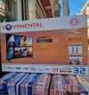 tv continental 32p sm démo intégré support