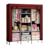 Armoire De Rangement - Penderie - 130 x 45 x 175 - Bordeaux