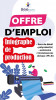 Offre d'emploi : Infographiste de production 