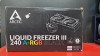 Arctic Liquid Freezer III 240 A-RGB Noir