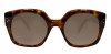 Céline CL401681 - T55 - 54F HAVANA - Brown Gradient Lens