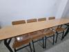 Table chaises bureau PC scolaire 