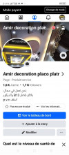 Amire dicouration placo platre