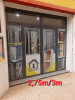 Vitrine aluminium