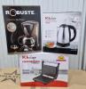 Pack Panineuse et  Bouilloire kitchef et Cafetière 5 tasse