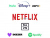 Netflix |Spotify | Espn+ | Hulu | Disney+ | Deezer |