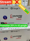 Promotion Tv stream 43 Google tv 