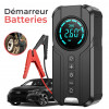 Démarreur d'urgence De Voiture, Bloc d'alimentation Suralimenté par Batterie De Voiture 8400 Mah