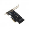 Carte PC Adaptateur PCI express PCI-E X4 vers to M.2 NVME SSD 2230-2280