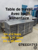 Table de travail boulanger 