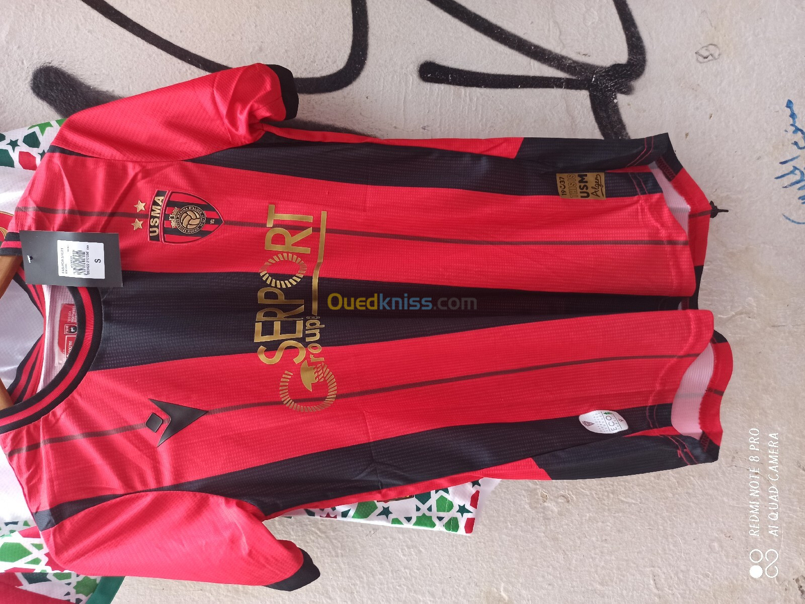 Maillot mouloudia d'alger et USMA et CRB