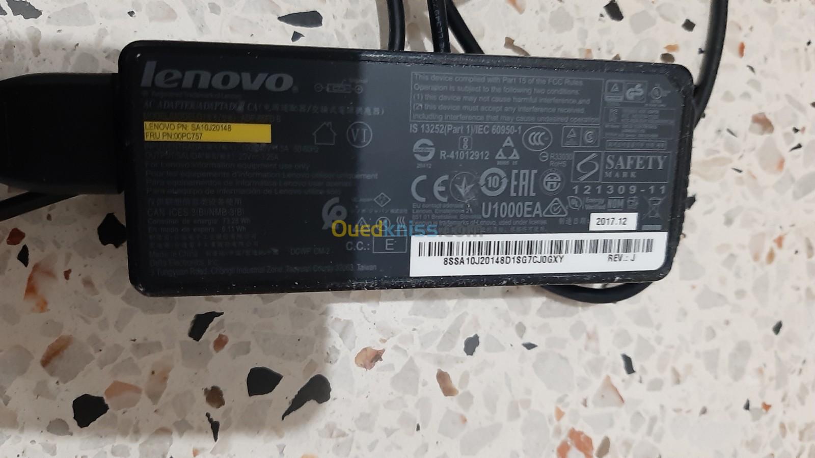 Chargeurs d'origine Lenovo