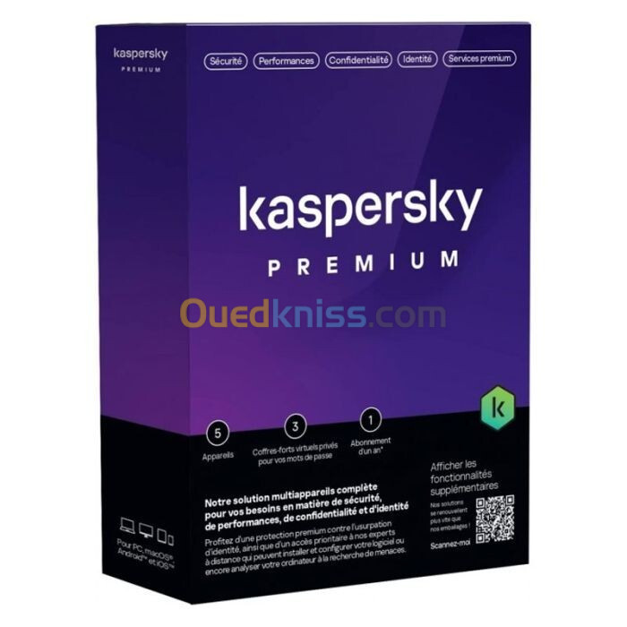 ANTIVIRUS KASPERSKY PREMIUM 5 POSTES