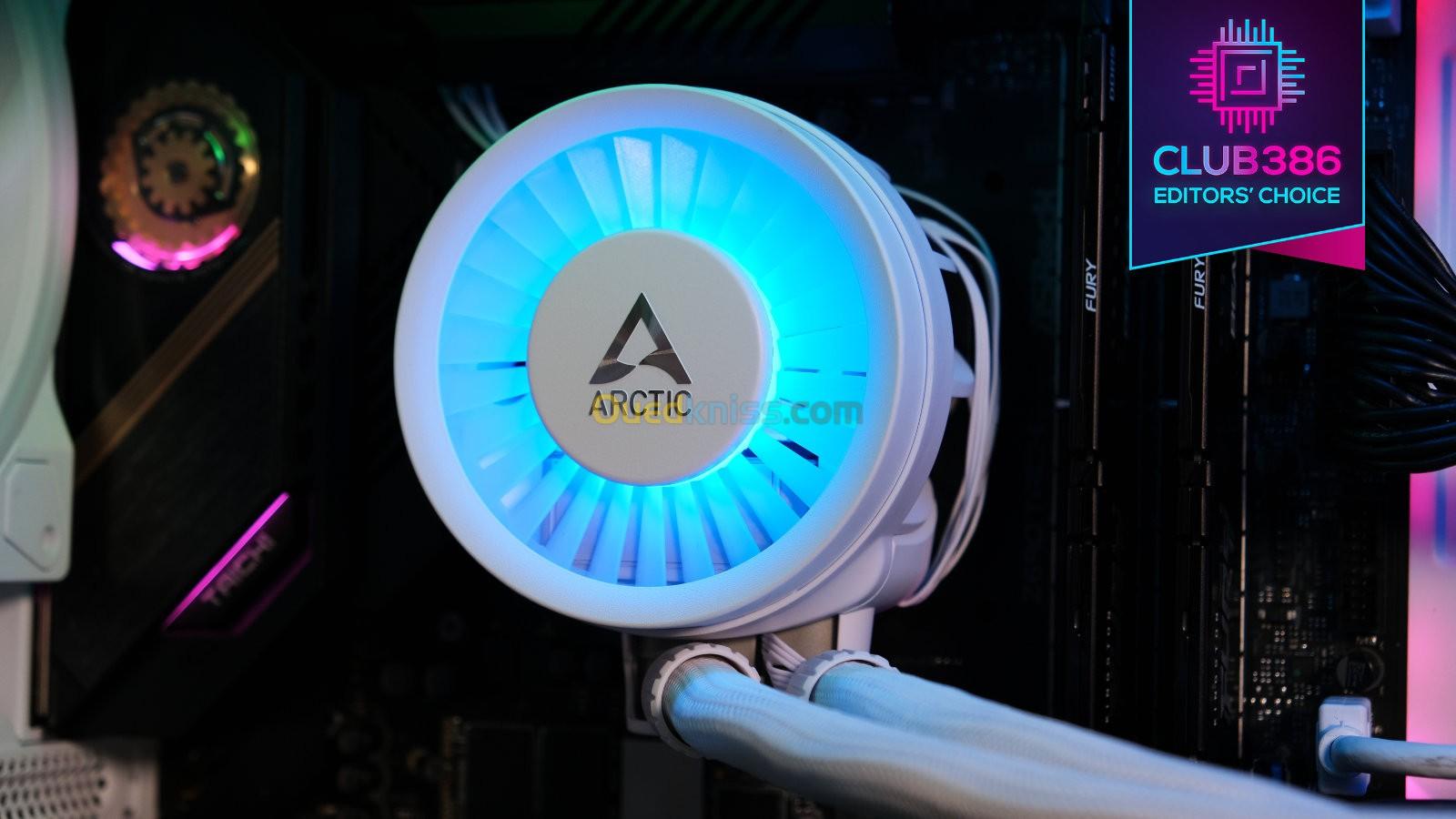 CPU COOLER Arctic Liquid Freezer III 420 A-RGB White