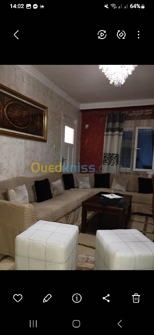 Vente Appartement F4 Blida Beni mered