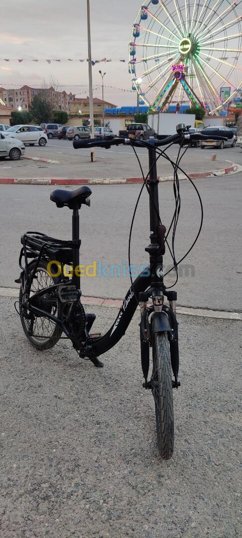 Vélo Électrique Ravel 20" 7v Pliant Noir دراجة ذات دفع كهربائى 