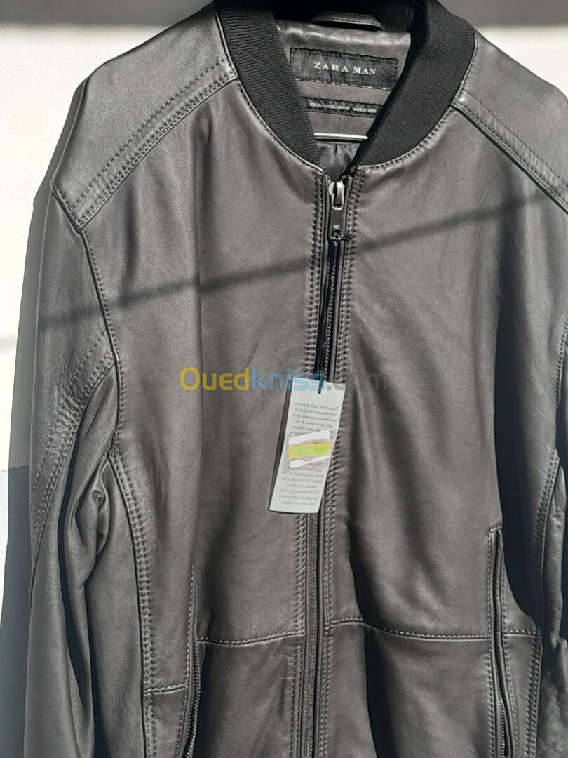 Vend jacket cuir marque ZARA 