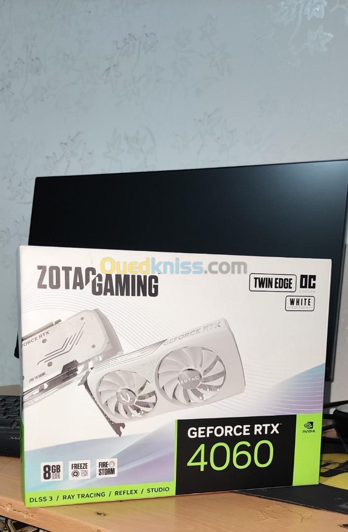 RTX 4060 ZOTAC white édition  