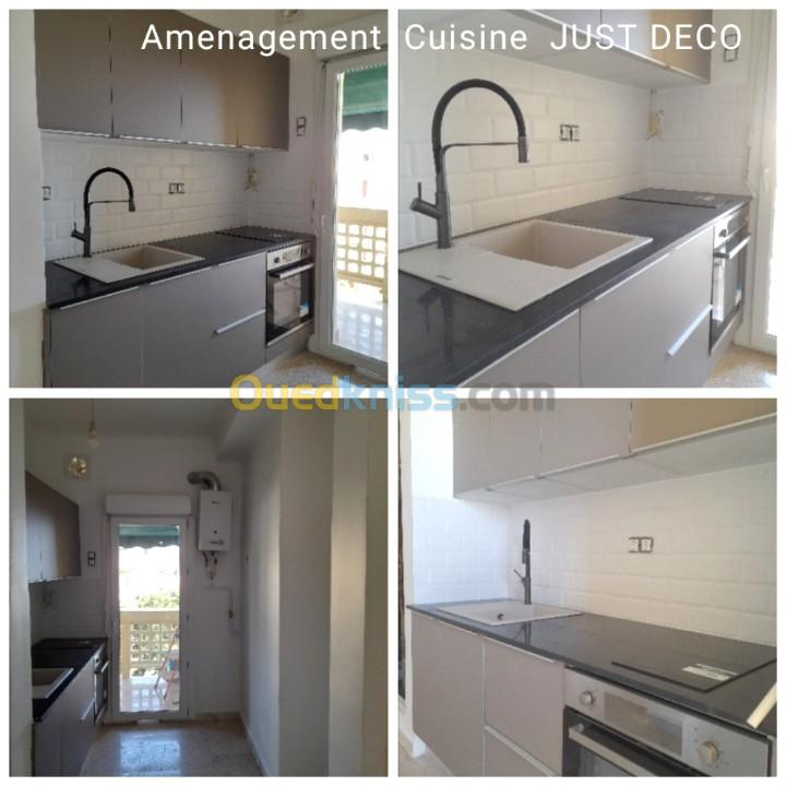 Conception & Realisation projet d'amenagement et de decoration