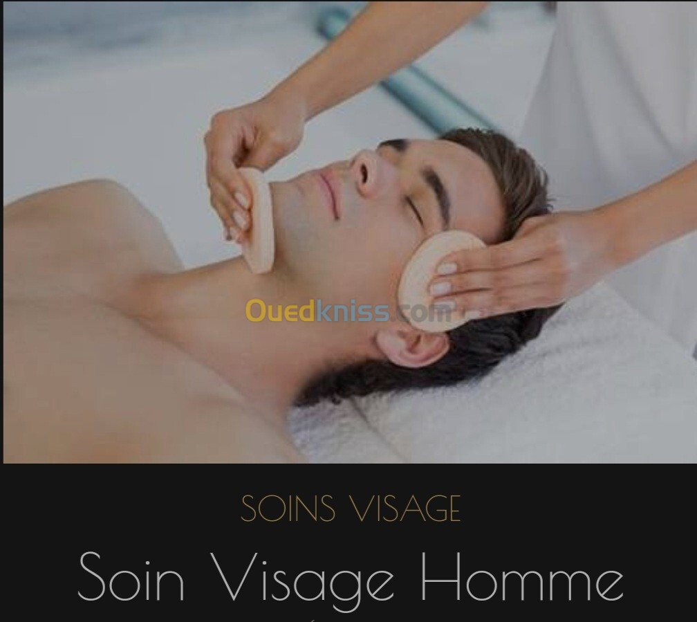   Pour homme et femme Soin visage +haïr spa relax