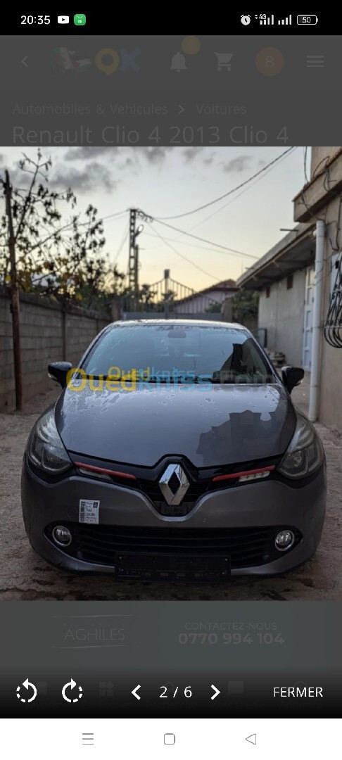 Renault Clio 4 2013 Dynamique