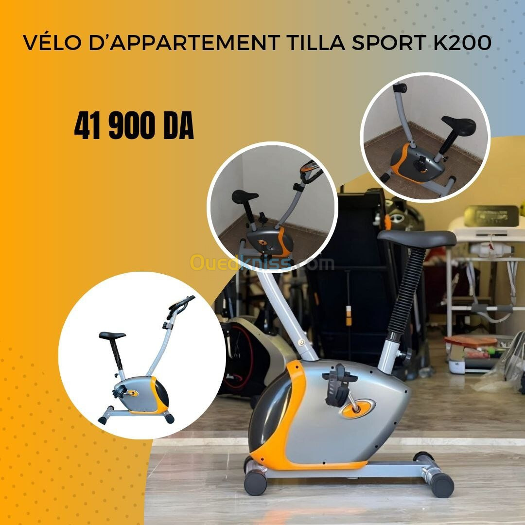 Vélo d'appartement tilla sport k 200