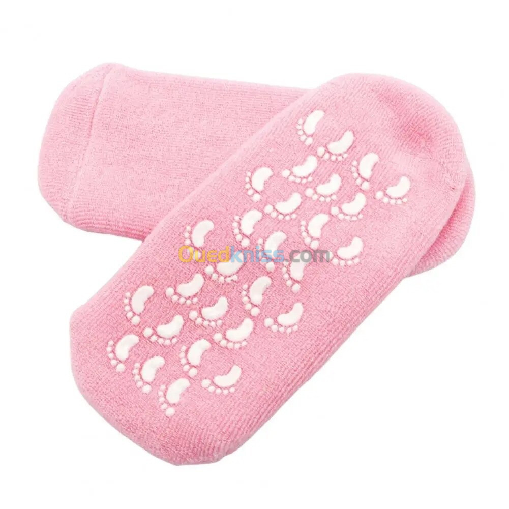 Chaussettes en Gel de Silicone réutilisables, masque pour les pieds, hydratant, blanchissant