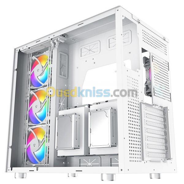 Boitier Gamer AQUARIUS WHITE PRO XIGMATEK