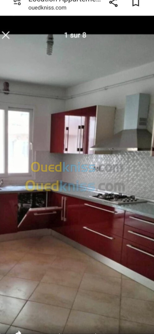 Location Appartement F1 Alger Ouled fayet