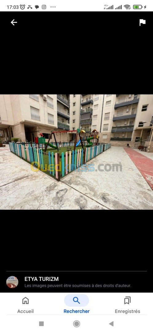 Location Appartement F5 Alger Ouled fayet