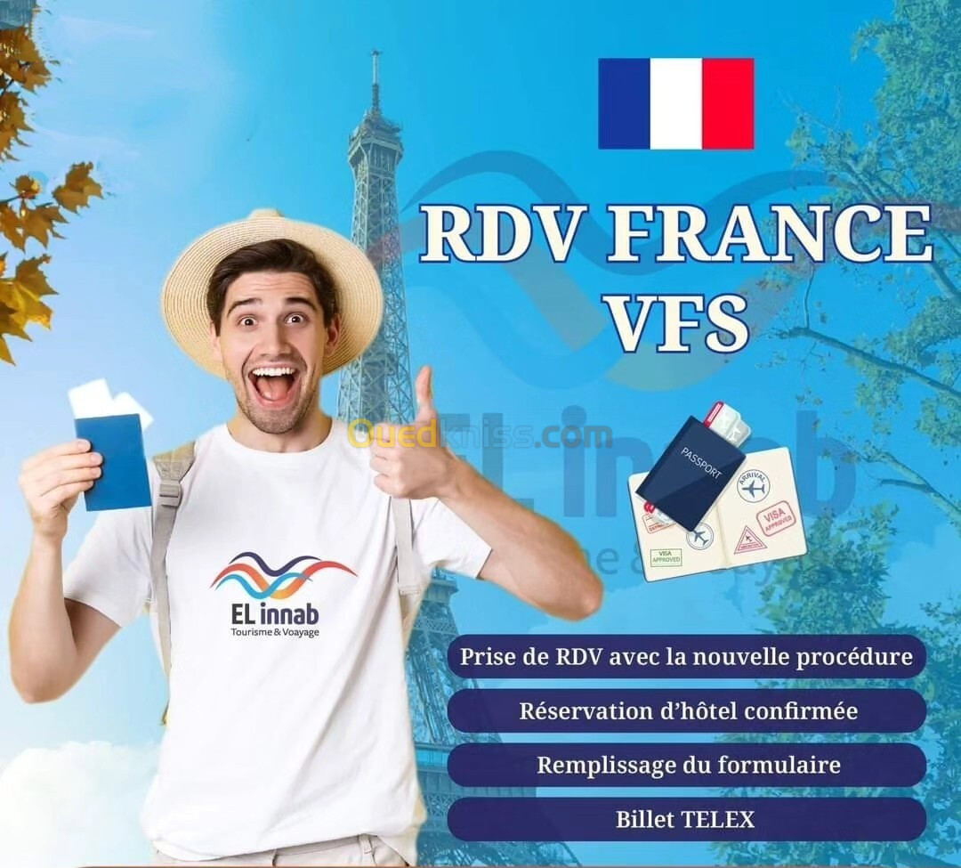 rendez-vous visa espagne/france/italie