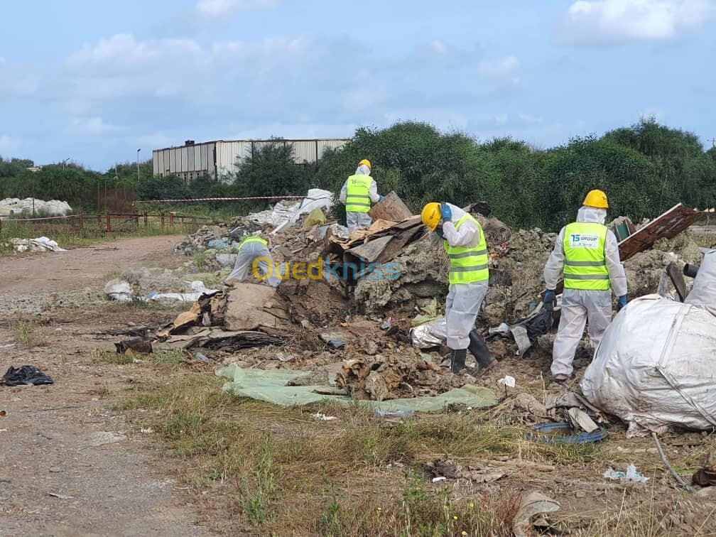 Décontamination, dépollution et réhabilitation des sites