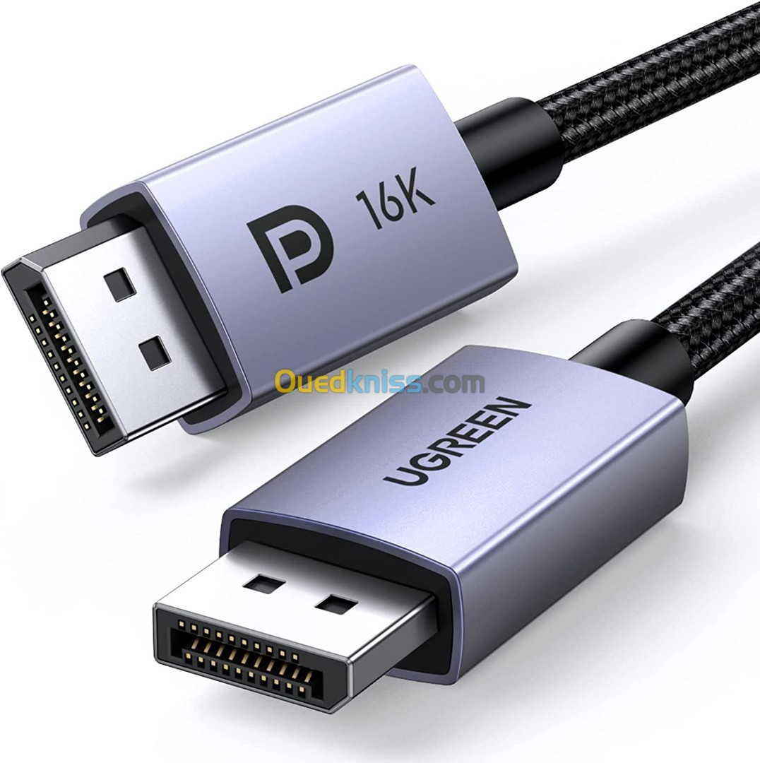 UGREEN DisplayPort 2.1 Cable 6.6FT, [VESA Certified] DP 2.0 Cable