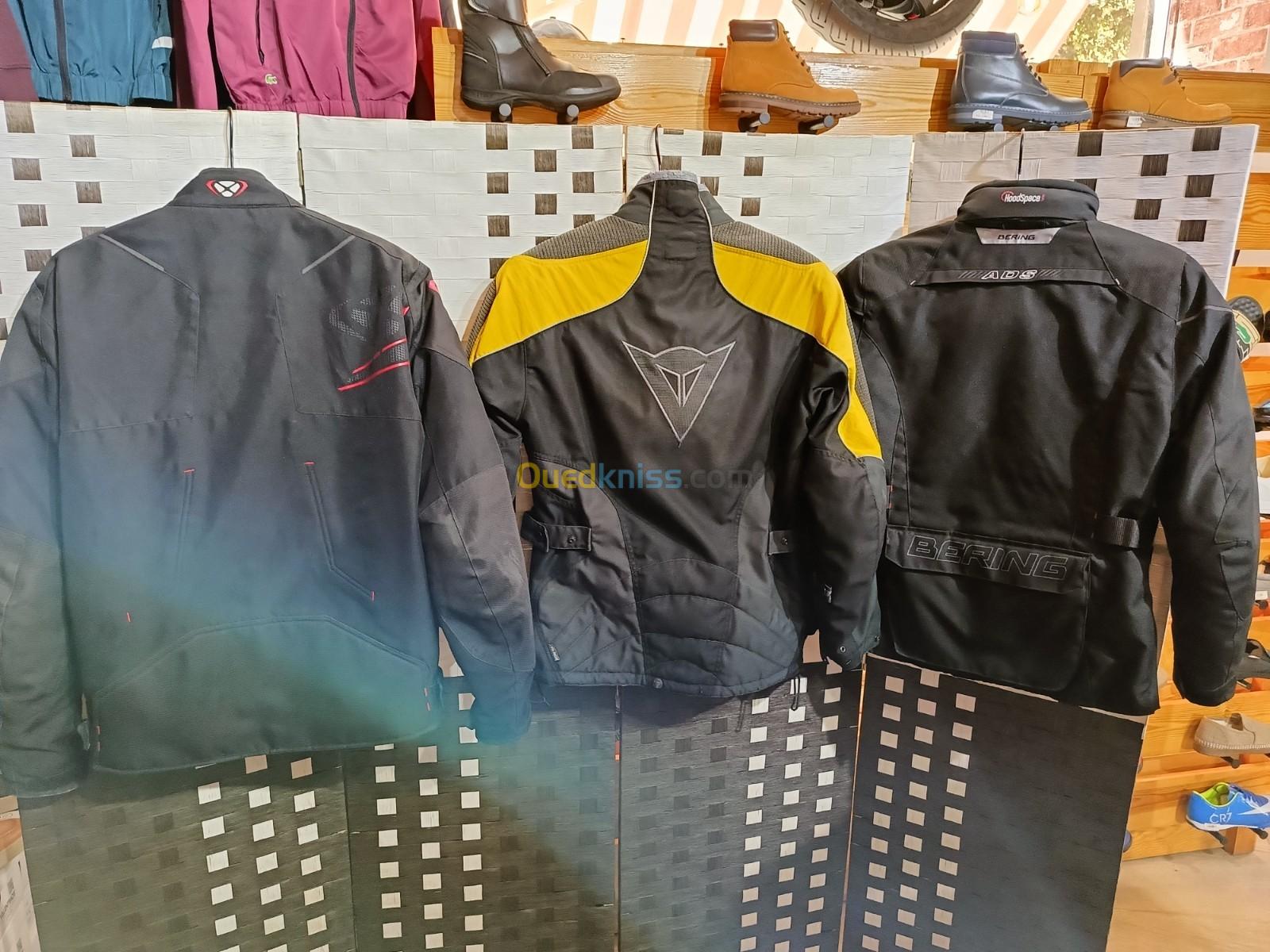 Veste moto avec protège 