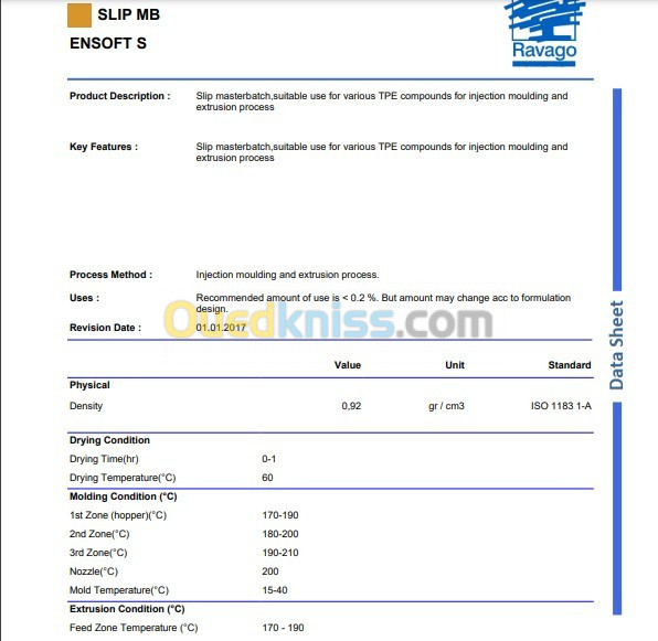 Agent glissant pour vos opérations d'injection et d'extrusion plastique