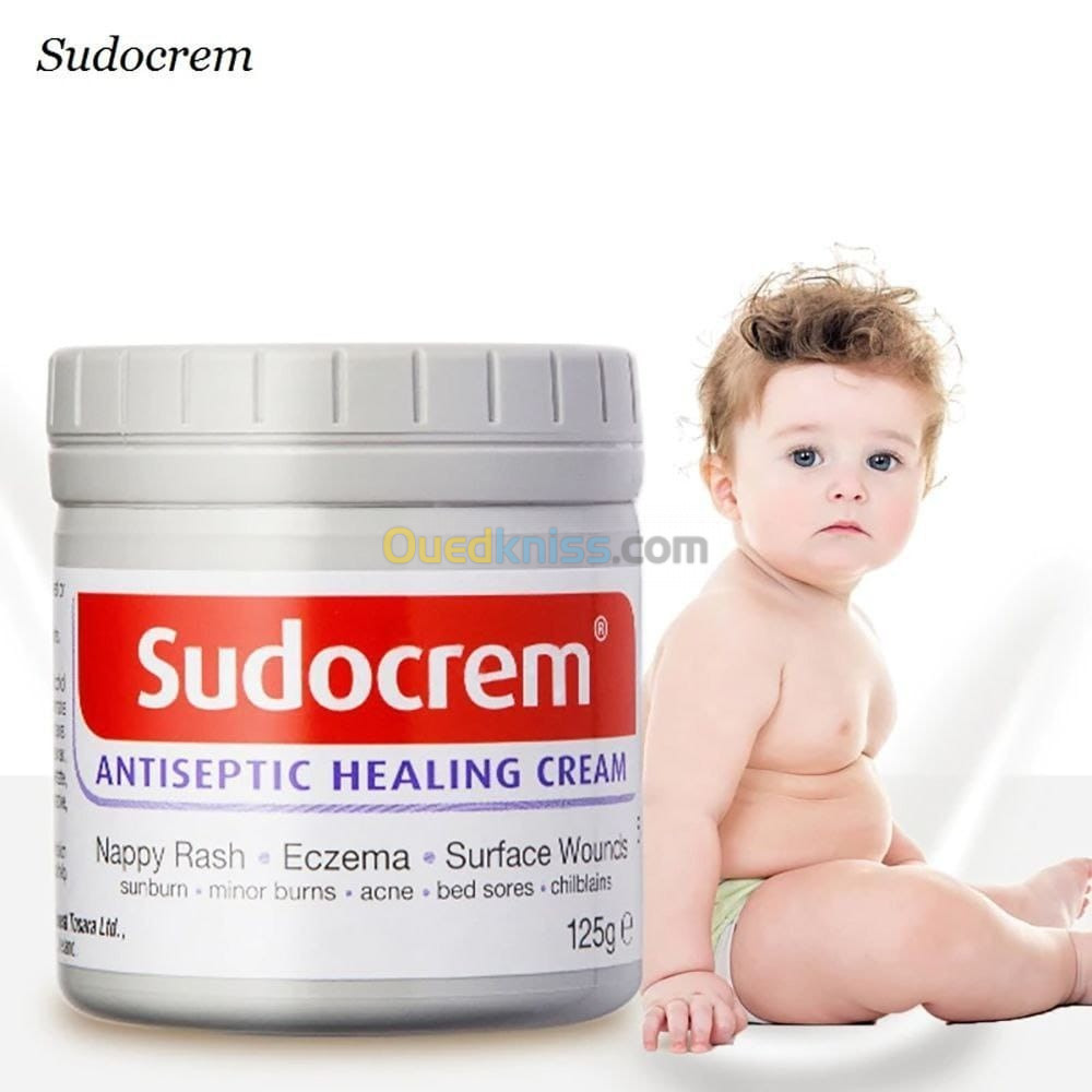 Sudocrem Antiseptic Healing Cream كريم علاج التهابات وتسلخ الجلد 125 غم من سودو كريم