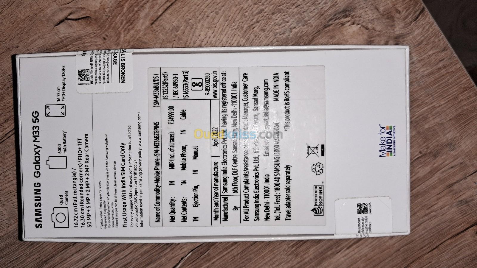 Samsung Galaxy M33 5g 6/128