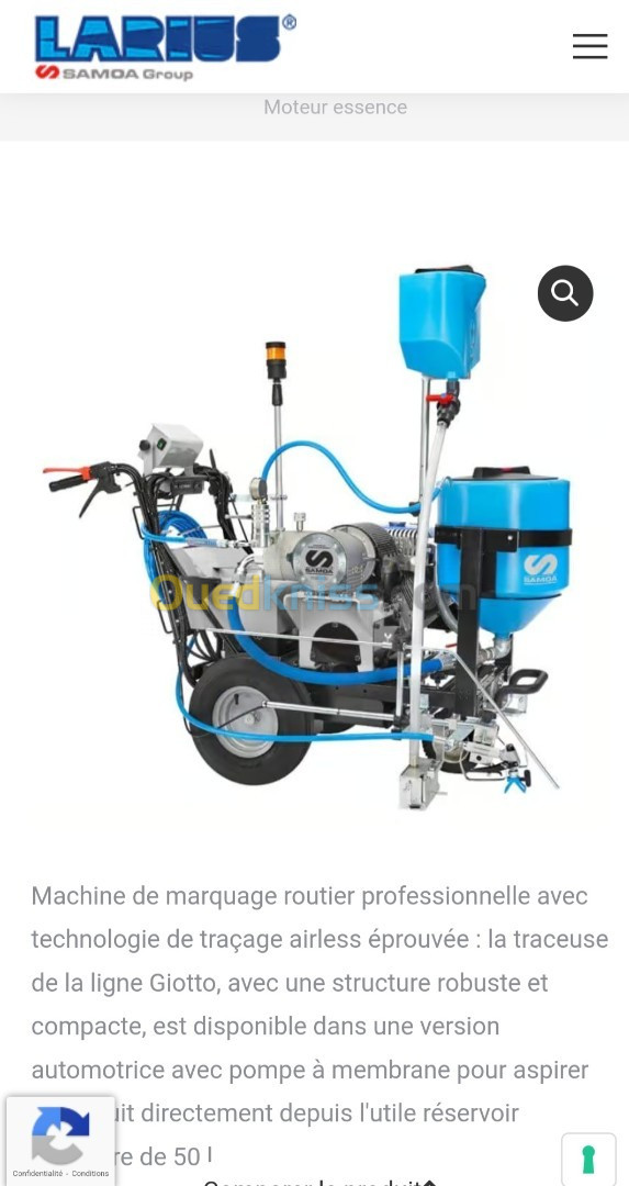 Machine de Marquage Routier 