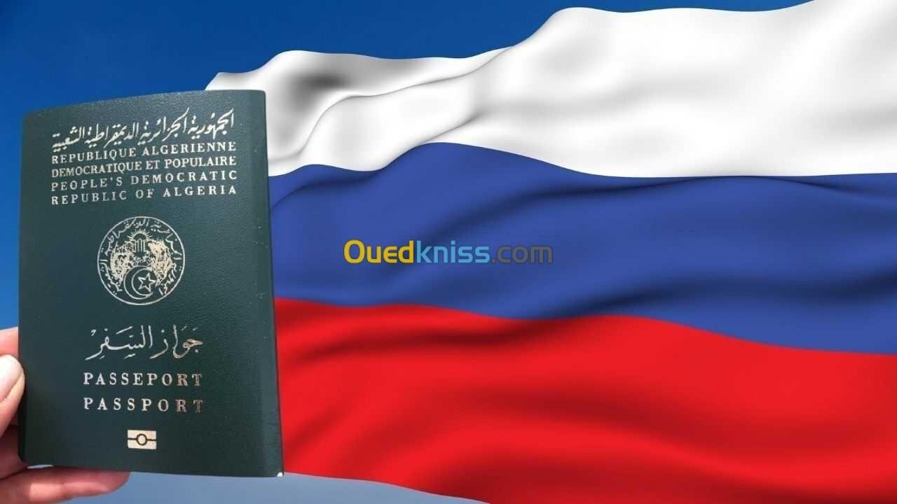 Visa Russie 100% فيزا روسيا