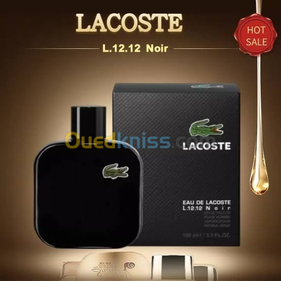 Parfum lacoste  Noir