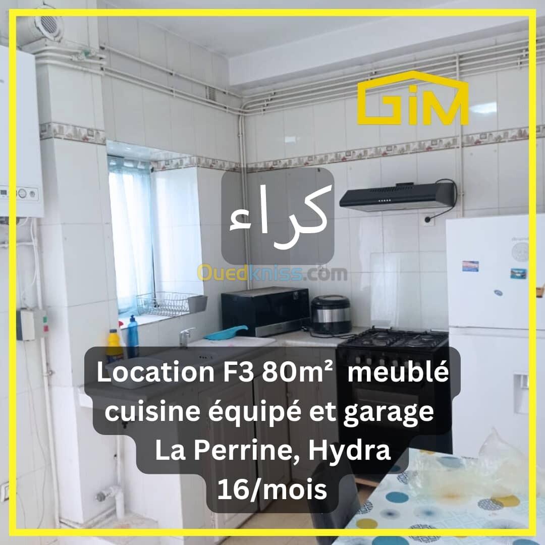 Location Appartement F3 Alger Hydra