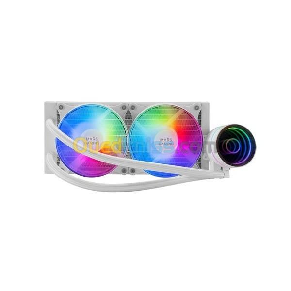 WATER COOLING MARS GAMING ML-ONE 240 - WHITE/BLACK