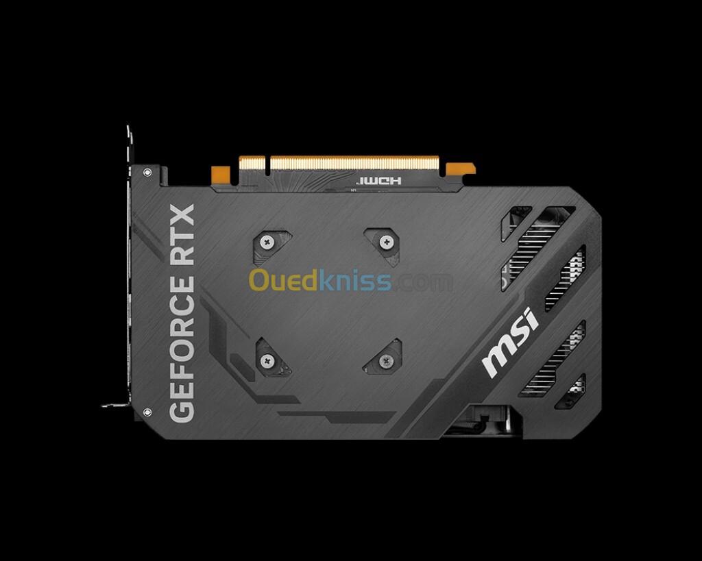 CARTE GRAPHIQUE NVIDIA MSI RTX 4060 VENTUS 2X 8GB OC