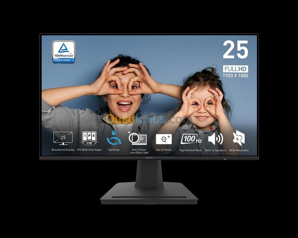 ECRAN MSI MP252 24.5" IPS 100HZ