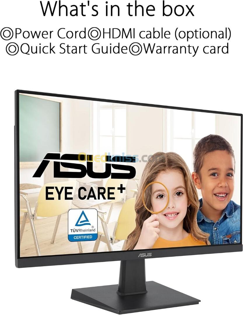 ECRAN ASUS VA27EHF    27" Full HD IPS 100HZ